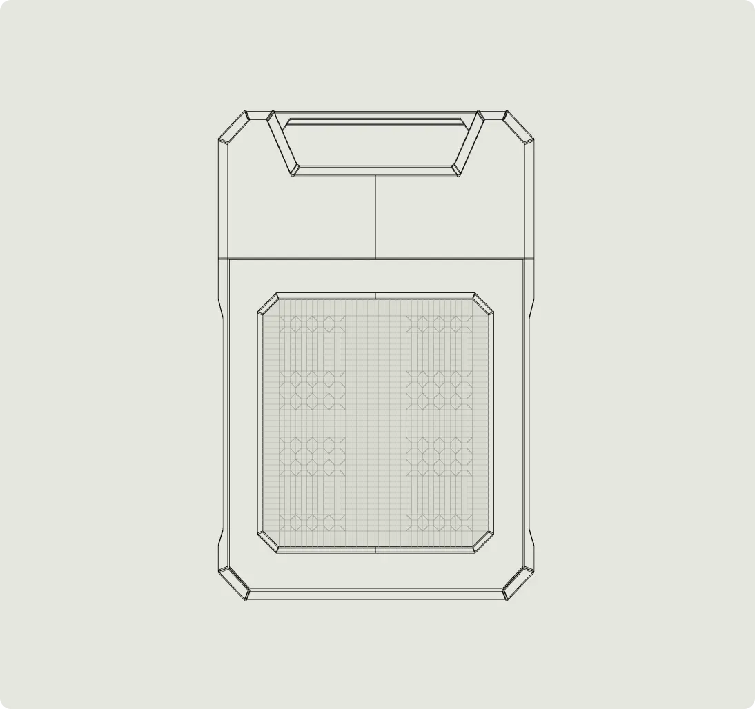 ARGUS device left-side detail