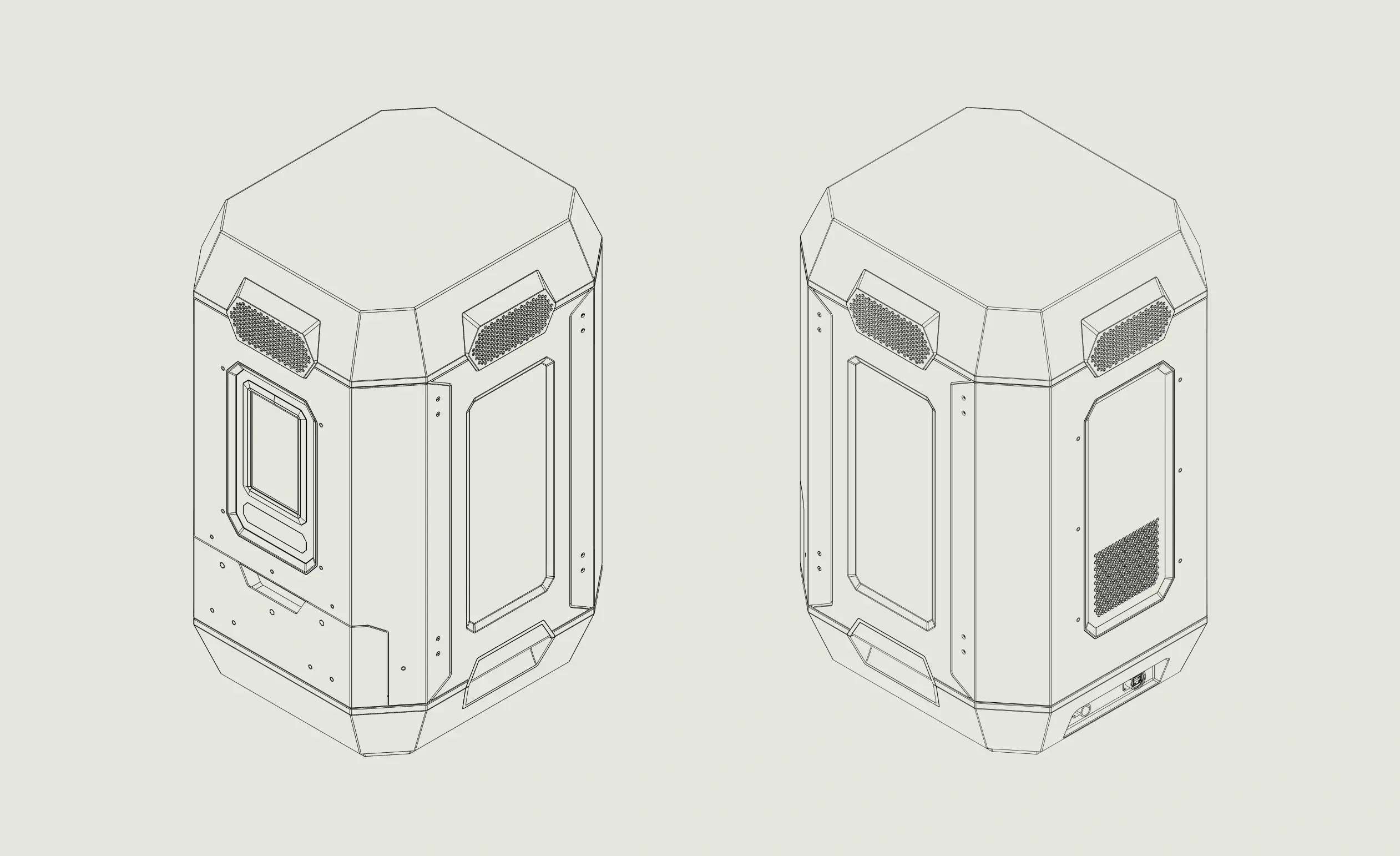 ARGUS device right-side detail